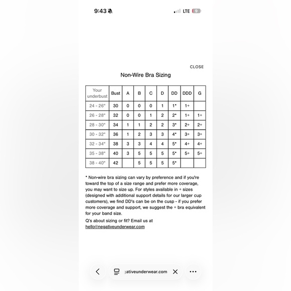 Negative Underwear Cloud Cotton Bra Cami - Picture 8 of 8